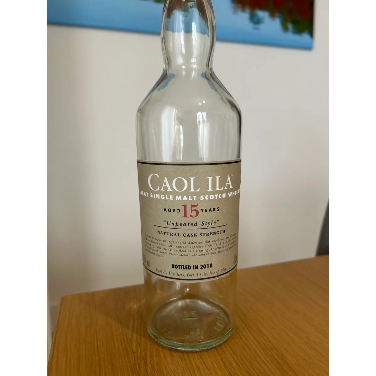 Caol Ila Unpeated style 15 Years Old