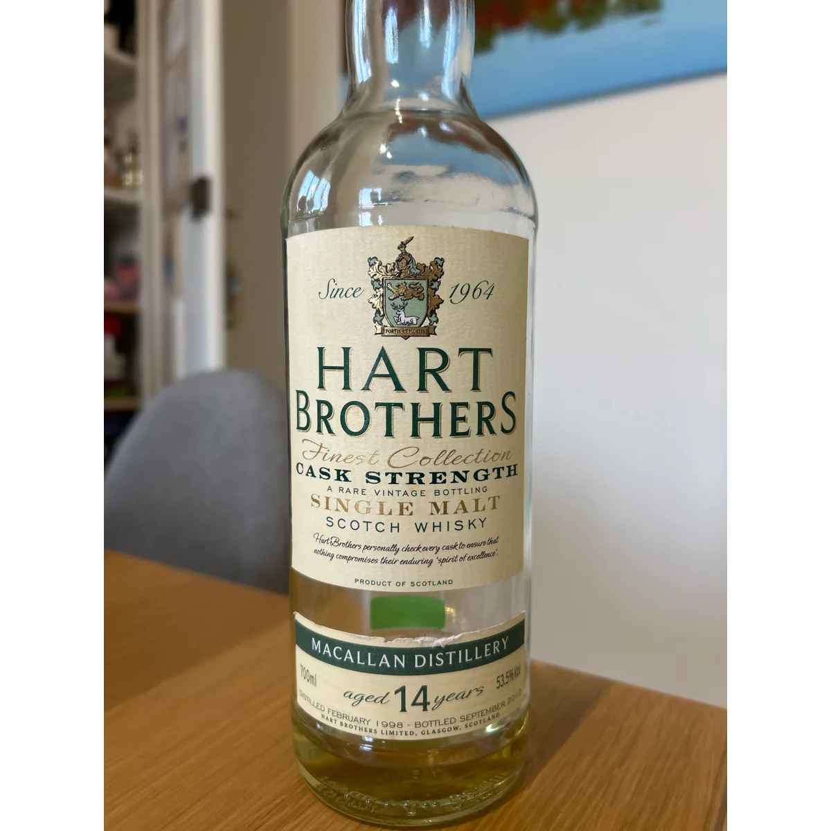 Hart Brothers Finest Collection Macallan 14 Years Old